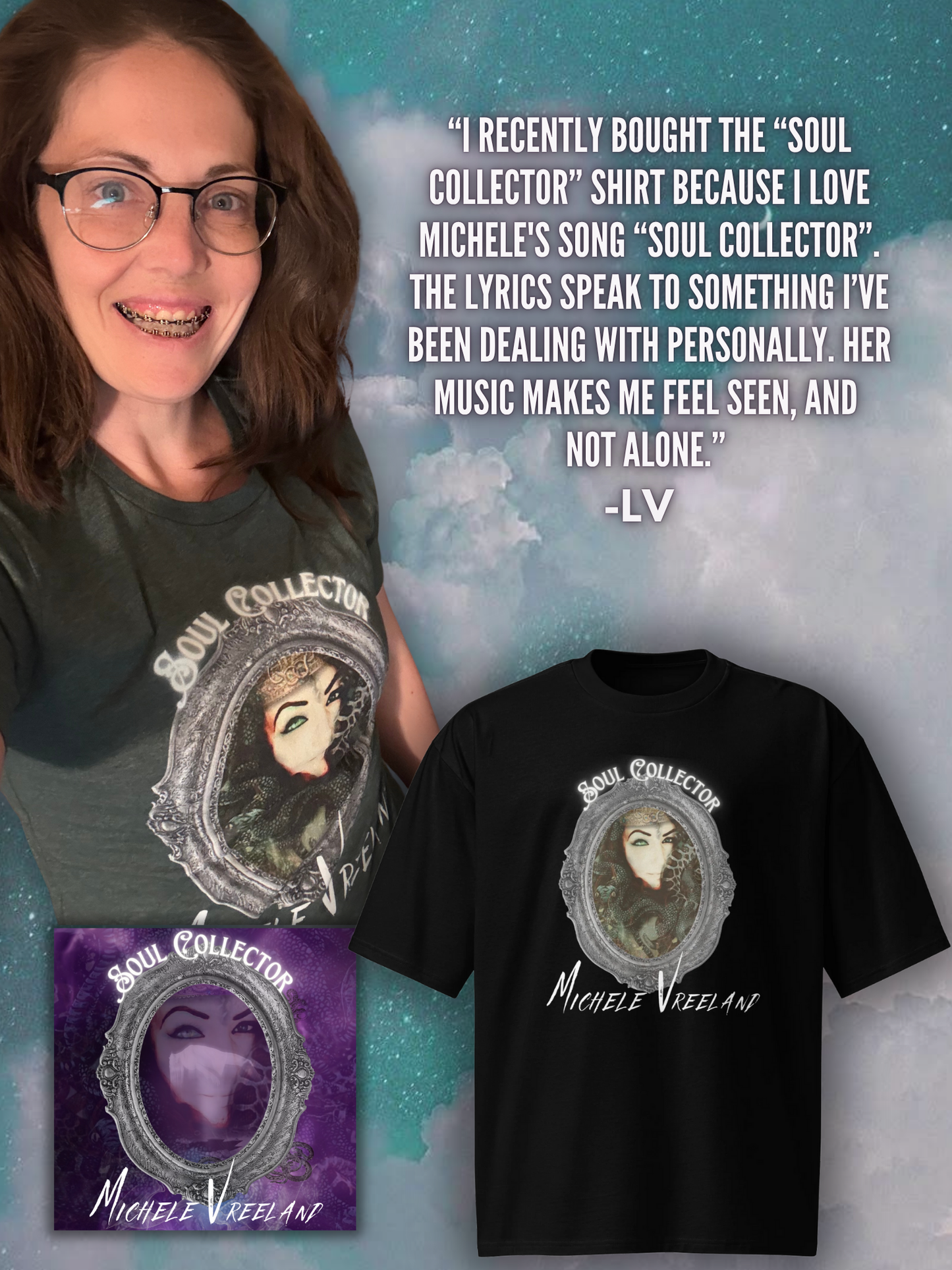 Soul Collector Ultimate Bundle: T-Shirt & WAV File 🖤✨